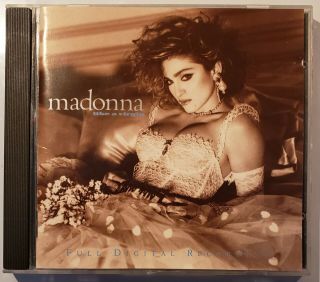 Madonna - Like A Virgin - Cd Rare Oop West Germany Target Label