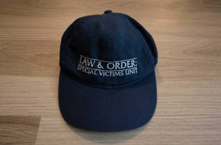 Law And Order Svu Embroidered Hat Rare