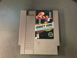 Donkey Kong Arcade Classics Series 5 Screw (nintendo Nes) Rare
