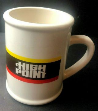 Vintage High Point Coffee Cup Mug Advertising Rare Plastic