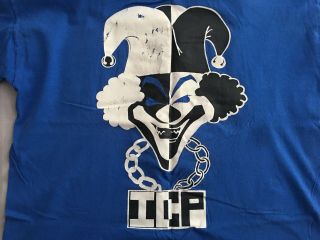 Rare Insans Clown Posse Carnival Or Carnage Blue Xxl T Shirt