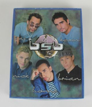 Rare Backstreet Boys Paper Gift Box Set - Notebook,  Folder,  Pencils