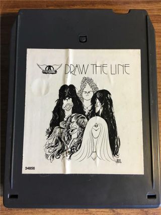 Aerosmith Draw The Line Vintage Rare 8 Track Tape Late Nite Bargain