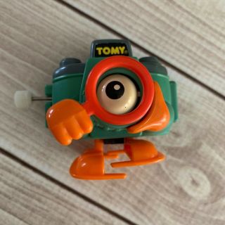 Vintage Wind Up Tomy Camera,  Rare - Hard To Find 1970s,  Eyes Move