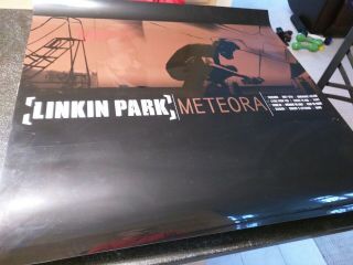 Linkin Park Promotionl 36 X 36 Shadow Box Meteora Poster Chester Bennington Rare