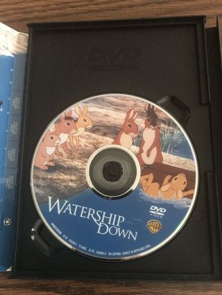 WATERSHIP DOWN 1978 SNAP CASE ANIMATED R1 DVD RARE (2002 Edition) 3