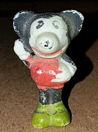 1930s Very Rare Mickey Mouse Figurine