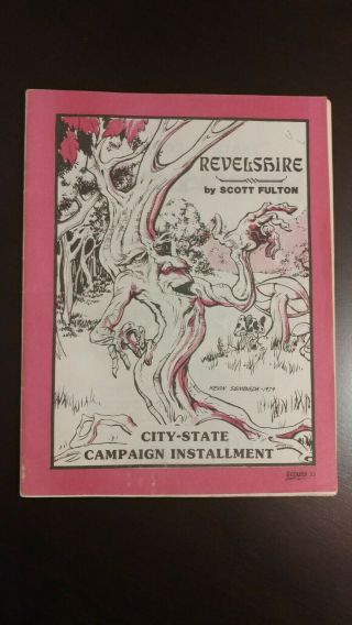 Revelshire Game Booklet - Pegasus - Judges Guild - By Scott Fulton - Rpg - Rare