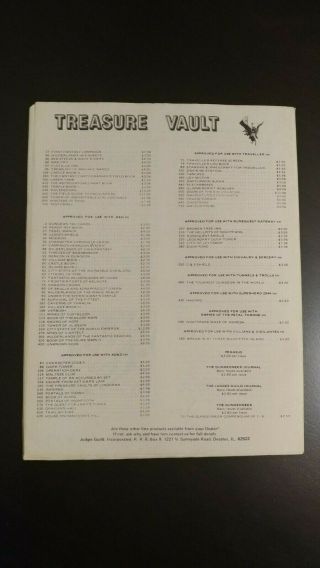 Revelshire Game Booklet - Pegasus - Judges Guild - By Scott Fulton - RPG - Rare 2