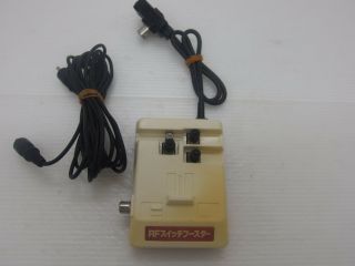 Famicom Rf Module Rare Shape And Colours Official Made In Japan Nintendo Fc