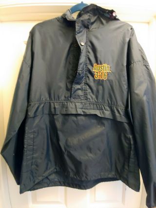 Rare Vintage Stone Cold Steve Austin Windbreaker Jacket L Wwf Wwe Retro 3:16