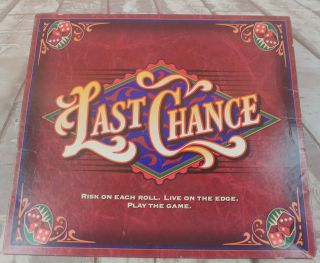 Vintage 1995 Last Chance Board Game Very Rare 100 Complete