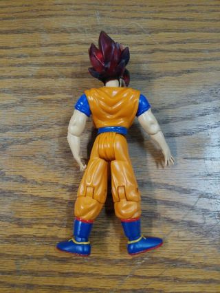 2003 Jakks False SS/kaioken/SSG Goku Dragon Ball Z DBS DBZ - RARE - 2