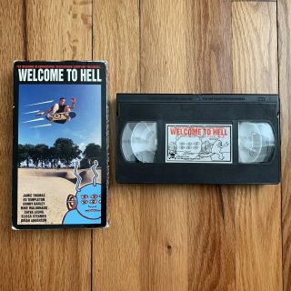 Toy Machine Welcome To Hell Vhs Tape Rare Skateboarding
