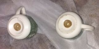 Rare THE OLD CURIOSITY SHOP (GREEN) by Royal SALT AND PEPPER SHAKER,  USA 5