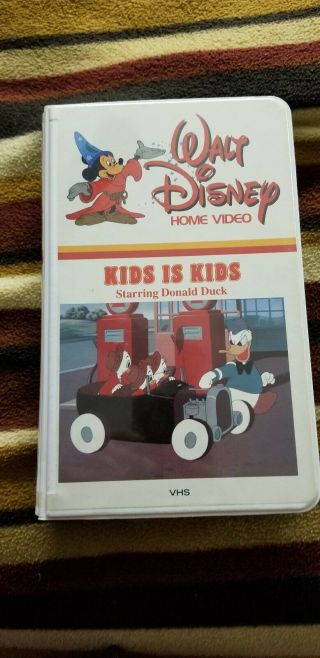 Rare Disney Vhs Tapes Kids Is Kids Very Hard To Find In