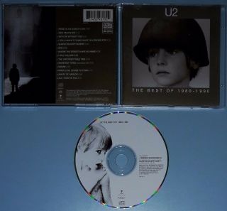 U2 The Best Of 1980 - 1990 Cd - 1998 Brazil Mega Rare