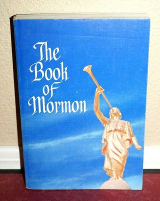 The Book Of Mormon Blue Special Collectors Ed.  1977 Lds Vintage Rare No Markings