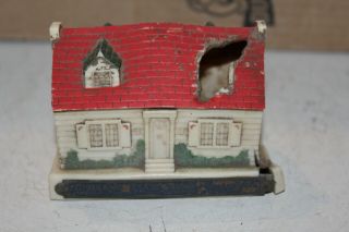 Vintage Tupelo Mississippi Citizens State Bank Piggy House Miss MS Rare 3