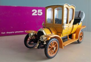 Rio 25 1906 Fiat Doppio - Phaeton 4 Cv Rare Mustard Color