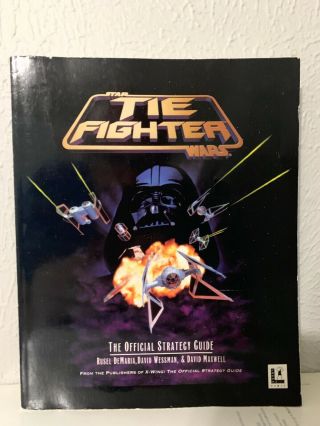Star Wars Tie Fighter Pc Computer Video Game Prima Official Strategy Guide Rare