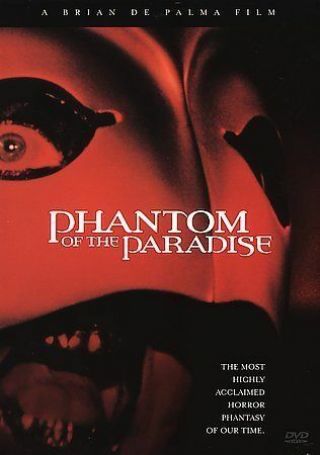 Phantom Of The Paradise - A Film By Brian De Palma (dvd,  2001,  Rare Edition)