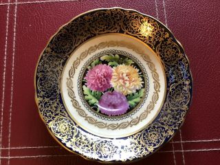 Paragon Tea Cup - Orphan Saucer Only - Rare Chrysanthemum Pattern