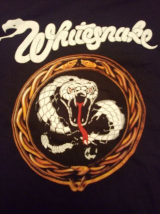 Whitesnake 2011 Tour Shirt Rare