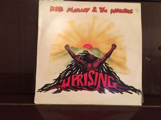 Bob Marley & The Wailers - Uprising Lp - Rare Israel Press Ex Island