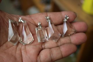 Top 33g Rare Natural Clear Quartz Crystal Pendant Healing