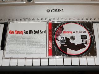 Alex Harvey And His Soul Band Cd 2006 Walhalla Records Import Rare 1964 Sahb