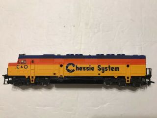 Life Like Ho Scale C&o Chessie System Diesel Engine Long Vintage Rare