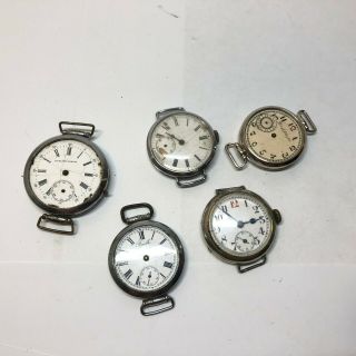 Vintage Rare Wrist Watch Antique Swiss Made Parts Women Ladies
