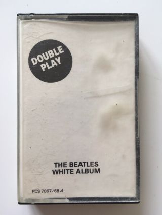The Beatles The White Album 1968 Studio Album Rare Double Play Cassette Israel
