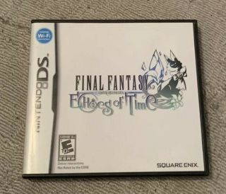 Final Fantasy: Echoes Of Time,  Rare Nintendo Ds Jrpg