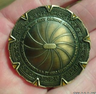 Stargate SG - 1 Coin,  Rare one of 750 in world in 3