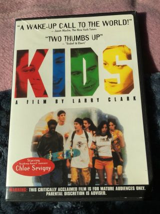 Dvd Kids Oop Out Of Print Larry Clark Harmony Korine Chloe Sevigny Rare