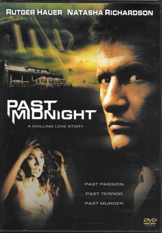 Past Midnight (dvd) Rare Oop Rutger Hauer Mystery Romance Thriller
