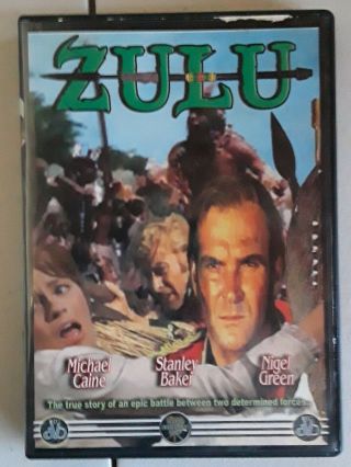 Zulu Dvd (1964,  2003) Michael Cain,  Stanley Baker Ultra Rare Oop Dvd
