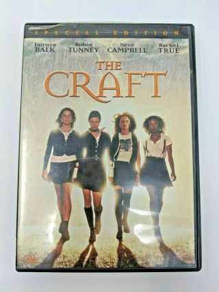 The Craft (dvd,  2000 Special Edition) Oop Rare Horror Campbell W/ Insert