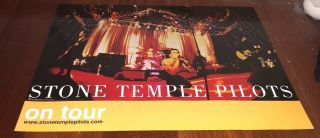 Rare Stone Temple Pilots On Tour 18x24 " Promo Cd Store Poster Nos