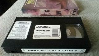 RARE EROTICA Emanuelle and Joana VHS MGM/UA Video 5