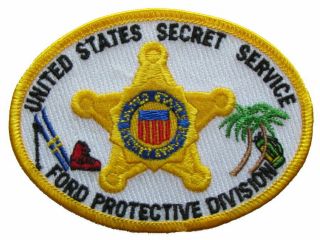 Usss Secret Service President Ford Protective Division Fpd Police Patch Old Rare