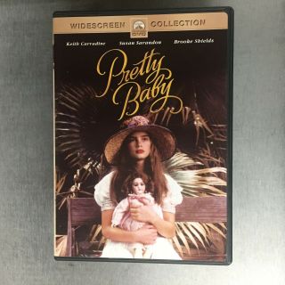 Pretty Baby Dvd Rare Oop Susan Sarandon Brooke Shields Keith Carradine