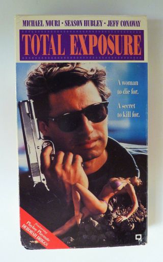 Total Exposure Vhs 1990 Michael Nouri Season Hubley Jeff Conaway Rare Oop No Dvd