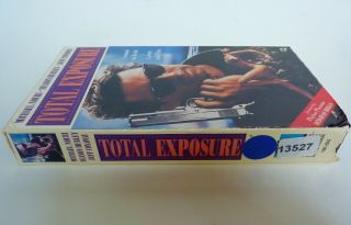 Total Exposure VHS 1990 Michael Nouri Season Hubley Jeff Conaway Rare OOP No DVD 3