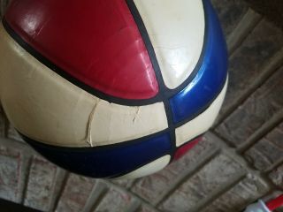 Vintage NIKE Red / White / Blue Game Ball Basketball RARE Sz 7 (29.  5) Very 5