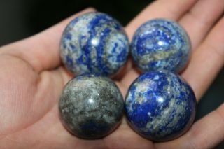 Top 195g Natural Rare Lapis Lazuli Crystal Sphere Ball Healing