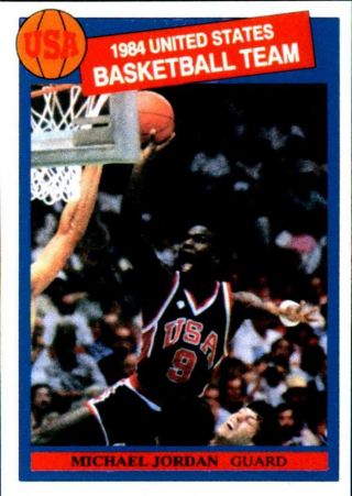 Rare Michael Jordan 1984 Missing Link Productions Usa Pink Back Rookie Bulls