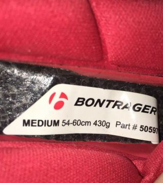 Bontrager Velocis MIPS Road Bike Helmet - Medium (58 - 60cm) W/Light Rarely 5